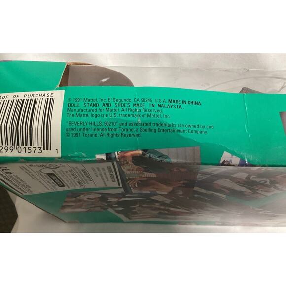 Vintage 1991 Mattel Beverly Hills 90210 Brandon Walsh doll - Picture 3 of 4